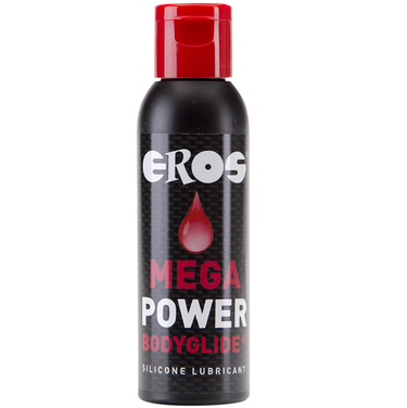 Mega Power Bodyglide Silicone Lubrificante Medico 50 ml, Sicuro con Preservativi